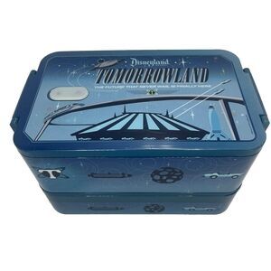 Disneyland Tomorrowland Bento Lunch Box Fireworks Microwave Dishwasher Safe